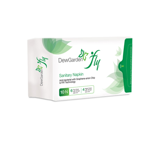 DewGarden Fly Sanitary Napkin (PACK OF 10)